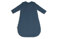 Afbeelding in Gallery-weergave laden, Jollein Slaapzak 4-Seizoenen Newborn 60 cm - Basic Stripe Jeans Blue
