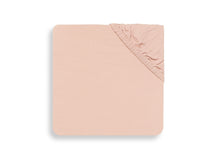 Afbeelding in Gallery-weergave laden, Jollein Hoeslaken Ledikant 60 x 120 cm Jersey Pale Pink
