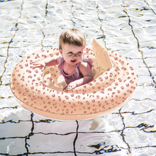 Afbeelding in Gallery-weergave laden, Swim Essentials Baby Float 0-1 Jaar Zwemring Oud Roze Panter
