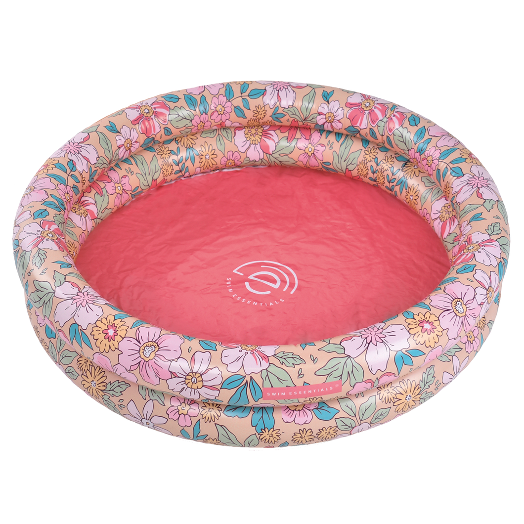 Swim Essentials Baby Zwembad 100 cm Roze Bloem