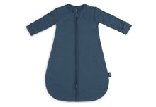 Afbeelding in Gallery-weergave laden, Jollein Slaapzak 4-Seizoenen Newborn 60 cm - Basic Stripe Jeans Blue
