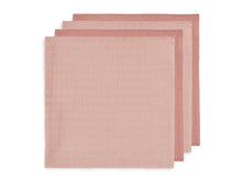 Afbeelding in Gallery-weergave laden, Jollein Hydrofiele Bamboe Multidoek 70x70 cm Pale Pink - 4 stuks

