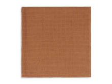 Afbeelding in Gallery-weergave laden, Jollein Hydrofiele Bamboe Multidoek 115x115 cm Caramel - 2 stuks
