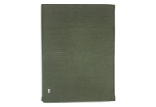 Afbeelding in Gallery-weergave laden, Jollein Ledikantdeken 100 x 150 cm Velvet Pure Knit Leaf Green
