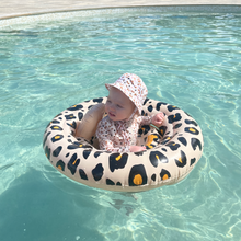 Afbeelding in Gallery-weergave laden, Swim Essentials Baby Float 0-1 Jaar Zwemring Beige Panter

