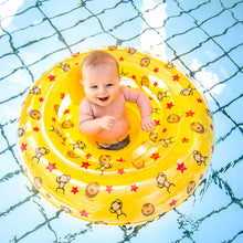 Afbeelding in Gallery-weergave laden, Swim Essentials Baby Float 0-1 Jaar Zwemring Geel Circus
